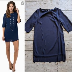 Tobi Navy Shift Dress